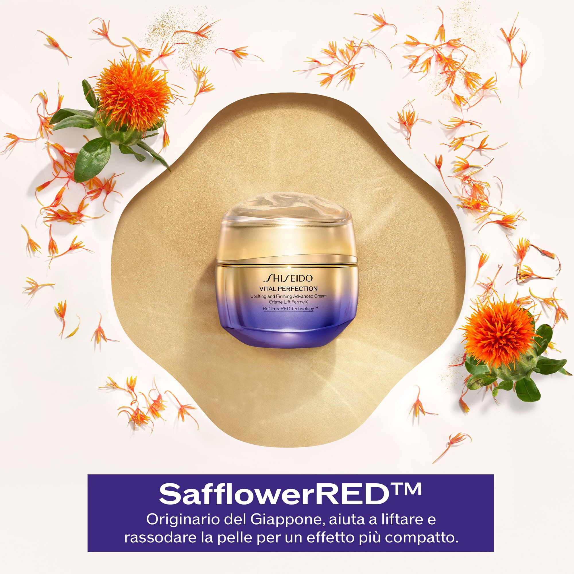 Jar of Shiseido Vital Perfection Uplifting and Firming Cream Enriched 50ml, luxury anti-aging face cream. - thumbnail 3