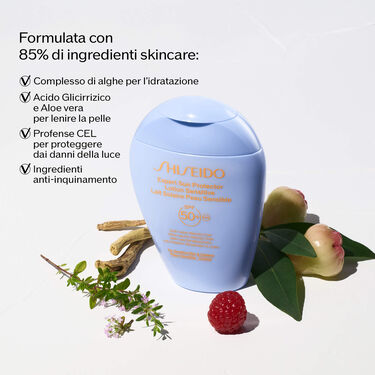 SHISEIDO EXPERT SUN PROTECTOR LOTION SENSITIVE SPF50+, 