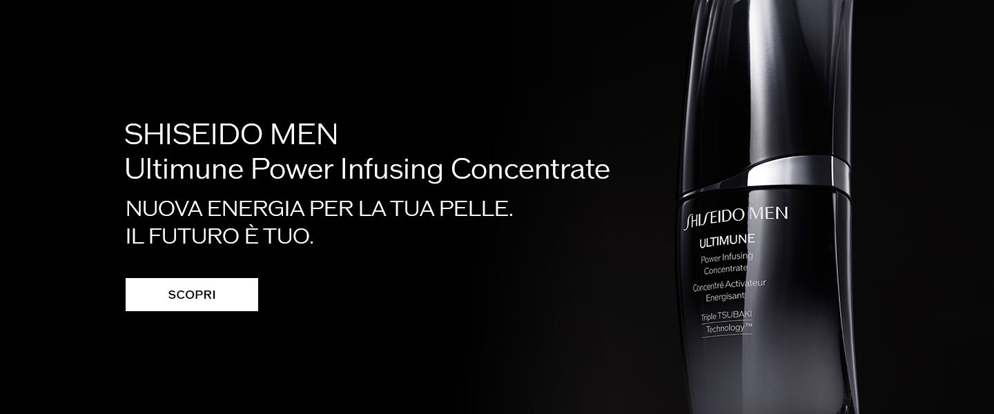 SHISEIDO MEN Ultimune Power Infusing Concentrate LIVEN UP YOUR LOOK OWN YOUR FUTURE VIEW DETAILS