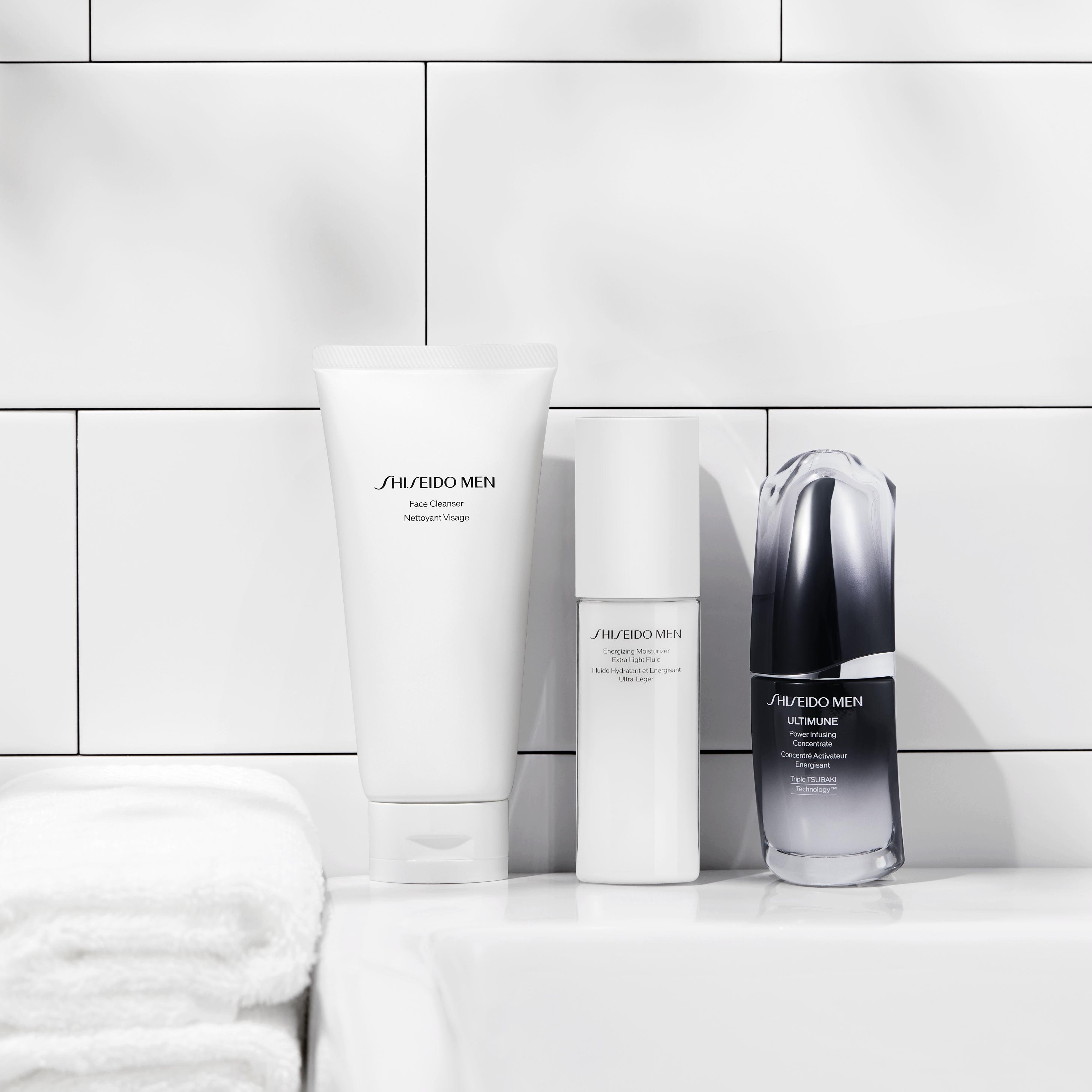 Shiseido prodotti cura viso uomo