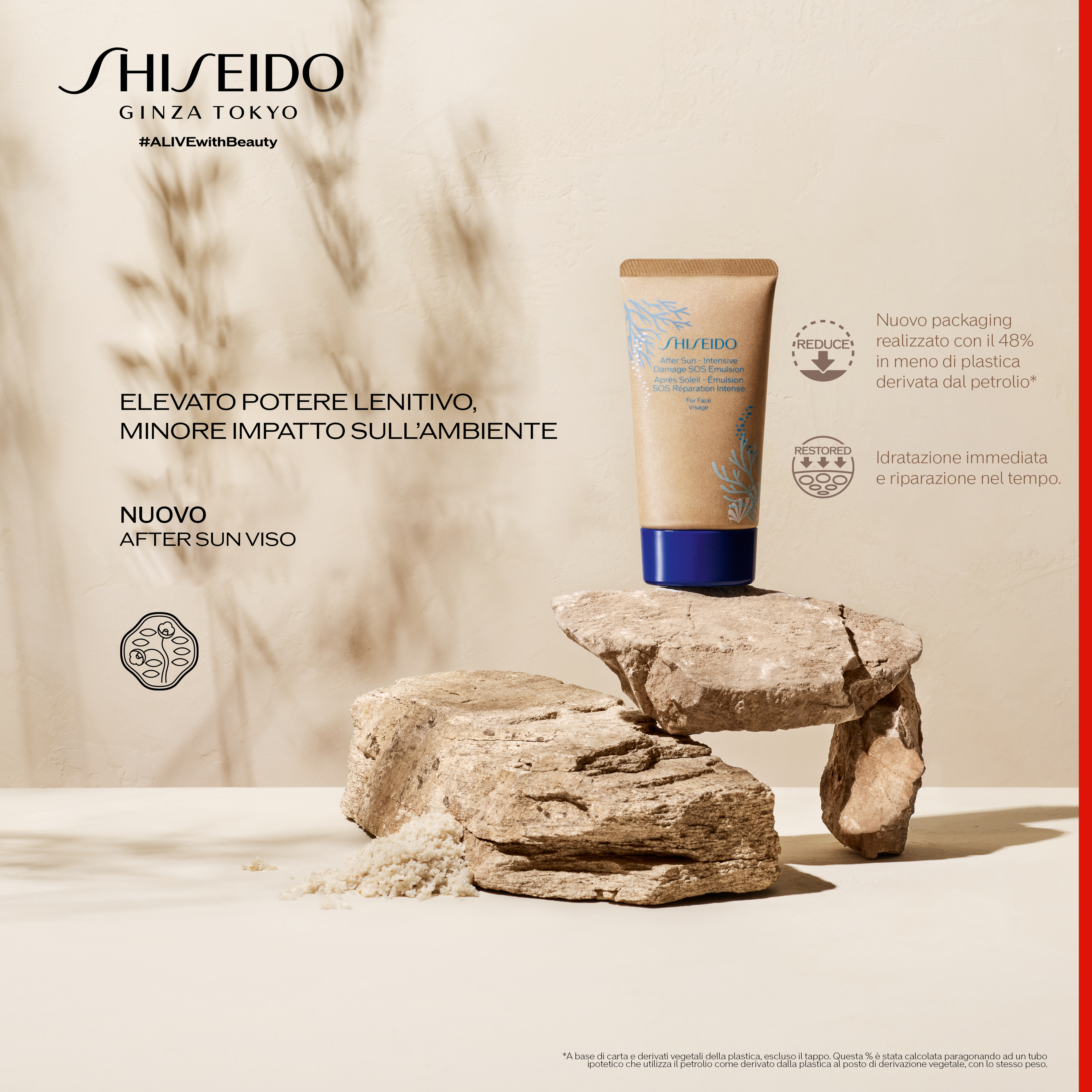 Shiseidp crema solare sun protector face cream