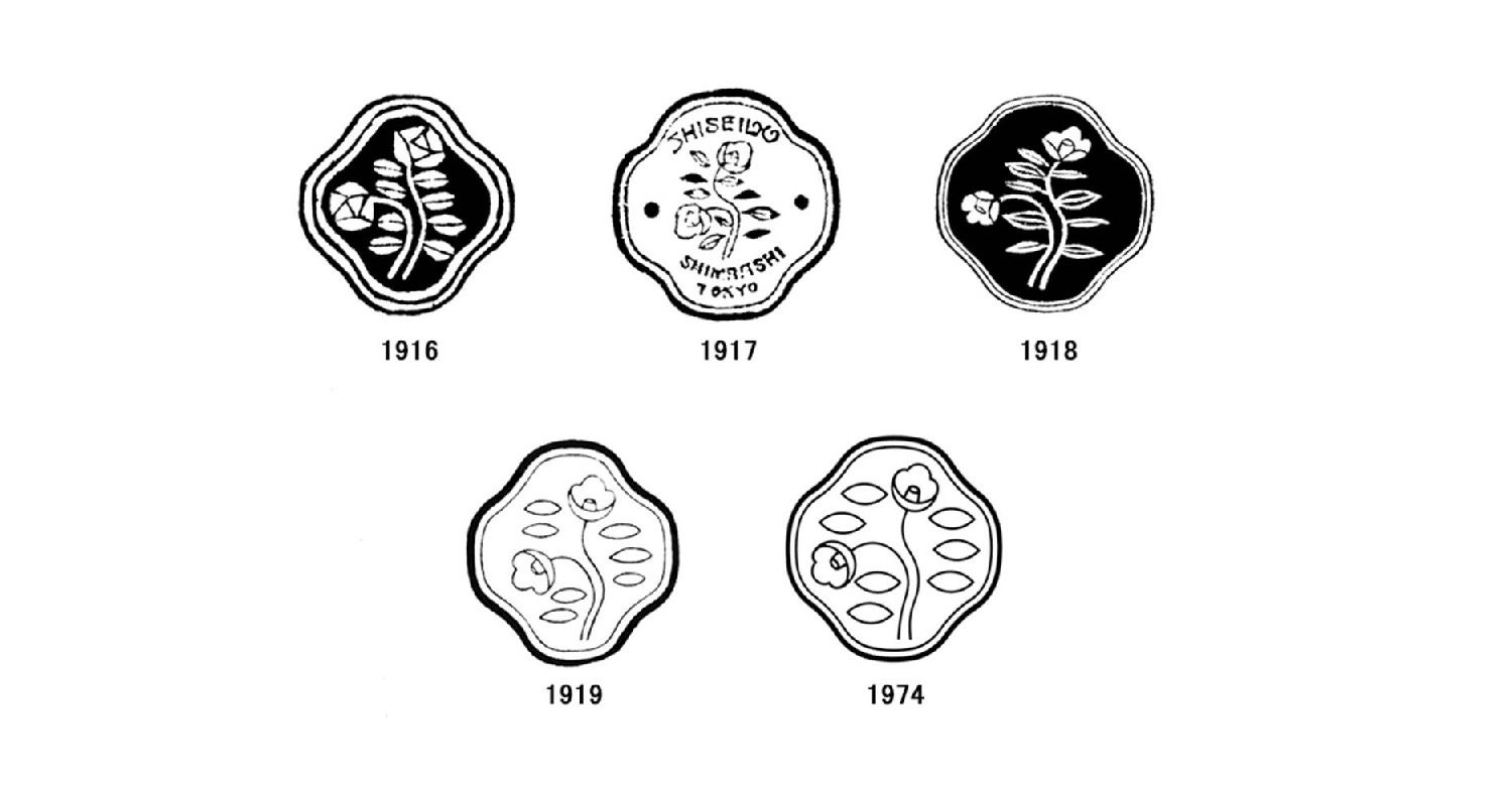 Storia del logo Shiseido (1916-1974)