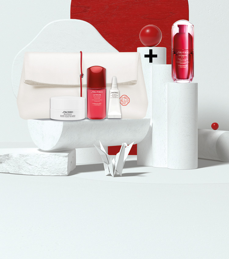 Ricevi un kit skincare da 3 taglie deluxe con acquisti da 89€, in più un Ultimune Eye formato vendita con acquisti da 129€ Codice*: FESTE