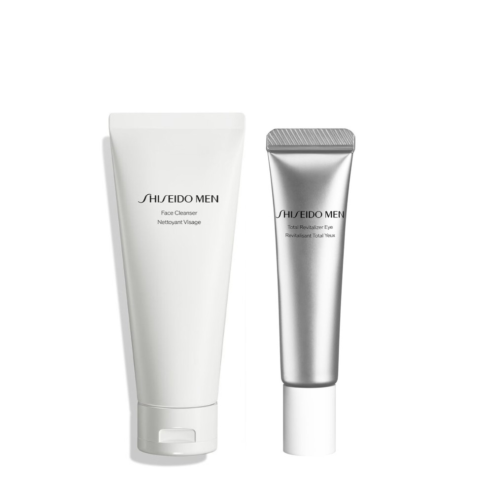 Men Cleanser & Revitalizer Eye Routine Kit, 
