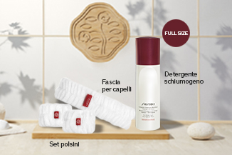  Kit skincare composto da vpn eye cream 3ml, utm 10ml e vpn overnight cream 15ml, pouch nera.