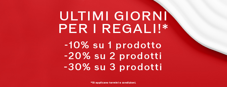 ULTIMI GIORNI PER I REGALI